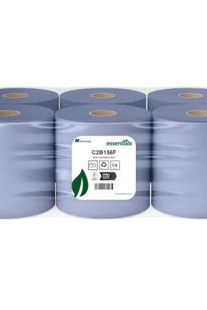 Centrefeed Blue Roll 6 pack - 2 Ply 150m